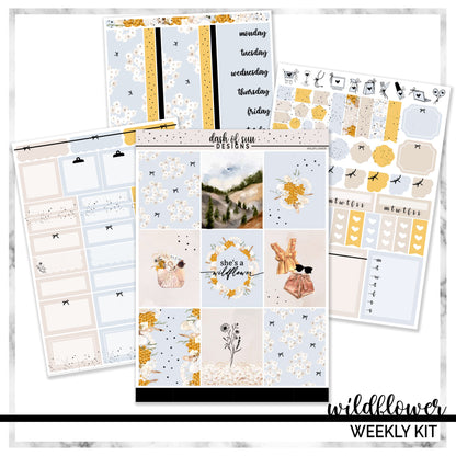 (CLEARANCE-OLD FORMAT) Wildflower | Foiled Weekly Kit