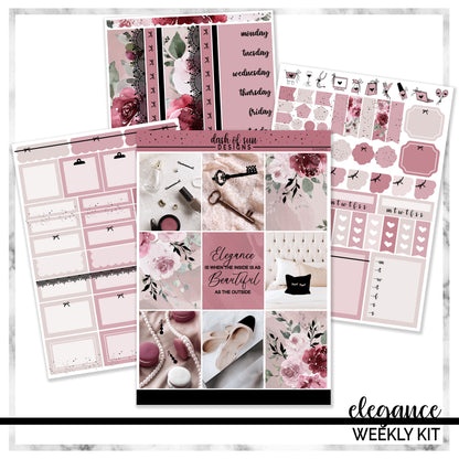 (CLEARANCE-OLD FORMAT) Elegance | Foiled Weekly Kit